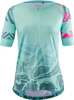 cyklistický dres Silvini Stabina WD1432 s krátkým rukávem Turquoise/Pink
