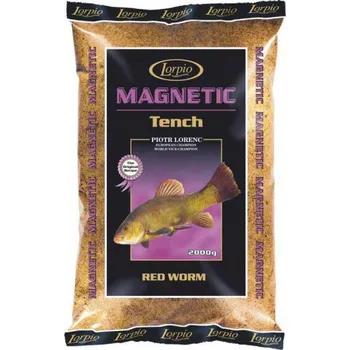 Návnadová surovina Lorpio Magnetic Tench Red Worm 1,9 kg