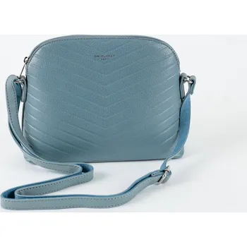 Kabelka Malá pevná světlemodrá crossbody kabelka David Jones CM5758