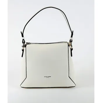 Malá bílá kabelka na ruku/do ruky/crossbody David Jones 6255-1