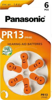 Panasonic PR 13L(48)/6LB baterie do naslouchadel 6 ks