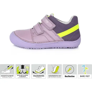 Dívčí polobotky D.D.STEP 063-293B BAREFEET Velikost: 36