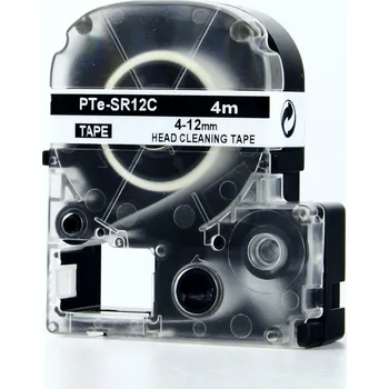 Pásek do tiskárny Epson SR12C, 12mm x 4m, čistící kompatibilní páska