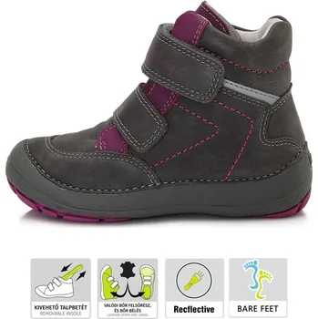 Dívčí polobotky D.D.Step 023-806B M(L) BAREFEET Velikost: 35