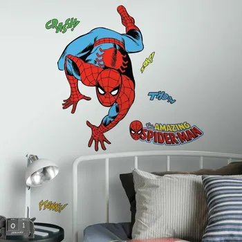 Samolepící dekorace RoomMates Samolepka na zeď Amazing Spiderman XXL 55x88 cm