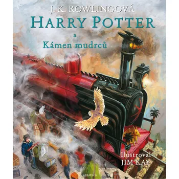 Harry Potter a Kámen mudrců - Joanne K. Rowlingová (2018, pevná s přebalem lesklá, ilustrované vydání)