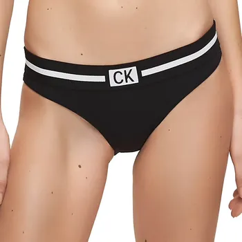 Dámské plavky Calvin Klein dámské plavky 930 spodní díl černé - Černá / S