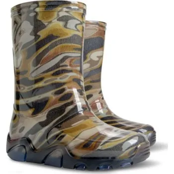 Chlapecká obuv Holínky gumáky gumáčky Demar Stormer Print N maskáč velikost: 24/25