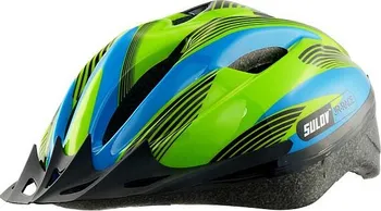 Cyklistická přilba Sulov JR-race-B modrá/zelená