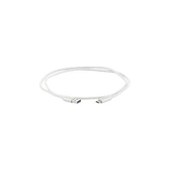 Datový kabel LMP USB-C (m) na USB-A (m) kabel, 10G/3A, 56k resistance, aluminum housing, 1m, stříbrný - 16652