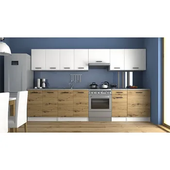 Kuchyňská linka Nábytek PEGAS s.r.o. Kuchyňská linka Luigi 320/260 bílá/artisan