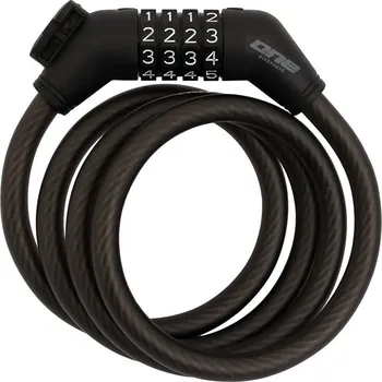 Zámek na kolo zámek ROCK MACHINE CL.Lock 10.120 černo/šedý