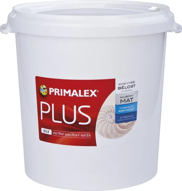 Bílá barva Primalex Plus 40 Kg