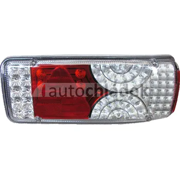 Zadní světlomet Svítilna zadní LED bílá s trojúhelníkem pravá