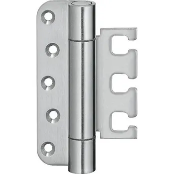 pant Simonswerk objektový závěs VX 7728 pro falcové v jedné rovině uložené dveře, výška 120mm nerez