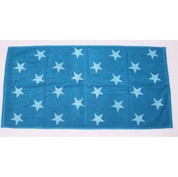 Ručník JAHU s.r.o. Froté ručník STARS 50 x 100 cm Barva: tyrkysová