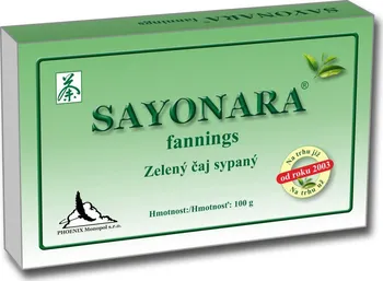 Čaj Sayonara Fannings Zelený čaj 100 g