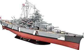 Plastikový model Revell Battleship Bismarck 1:350