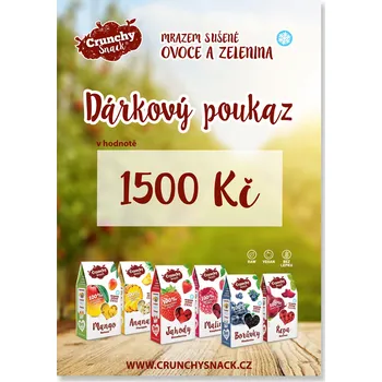Dárkový potravinový koš Royal Pharma s.r.o. Elektronický dárkový poukaz 1500Kč
