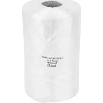 Sáček na potraviny Sáček mikroténový - 500 ks 20x30cm role