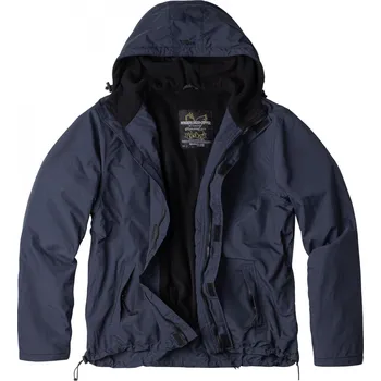 SURPLUS bunda WINDBREAKER ZIPPER MODRÁ NAVY