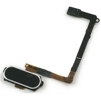 OEM Samsung Galaxy S6 Edge G925f - Home button s flexem černý
