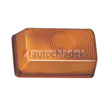 Příslušenství osvětlení automobilu Kryt pozičky SARR oranžová+odrazka