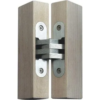 Nábytkové kování GEO- závěs k zapuštění, 70x16 mm, ÖW 180°,zamak poniklovaný