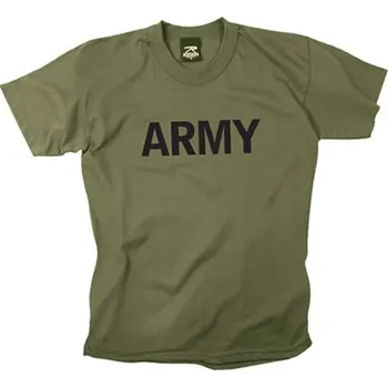 ROTHCO Triko dětské s nápisem ARMY ZELENÉ velikost: M