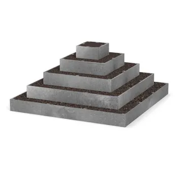 Zahrada Transform Pyramida na jahody 2 m šedá