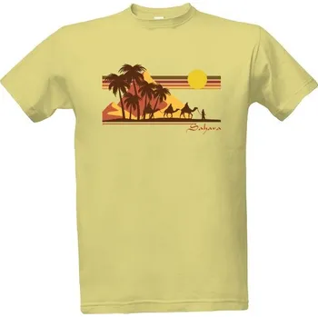 Tričko s potiskem Sahara pánské