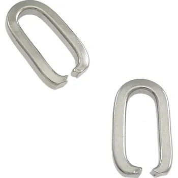 Materiál na výrobu šperku Spojovací oválky 304 9x5mm - 1ks+B - 1Ks