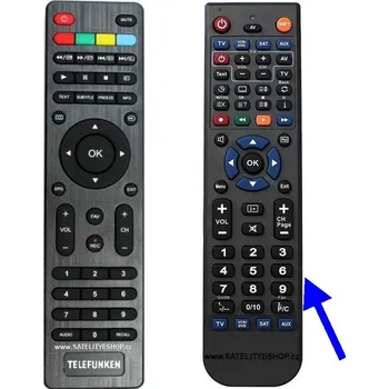 TelefunkenTF-LED32S37T2 dálkový ovladač