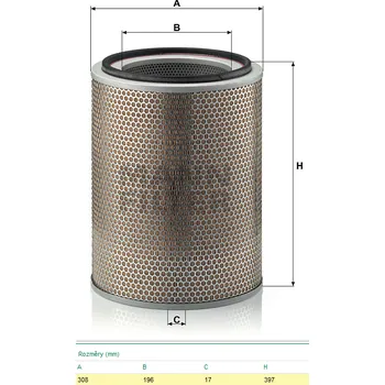 Filtr do auta Filtr vzduchový V13.10