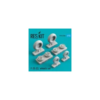 Plastikový model 1/72 F-35 (C) wheels set (KITTYH/ORANGE)