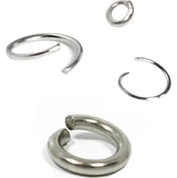 Materiál na výrobu šperku Spojovací kroužky 316L - 1Ks - 4 x 0,6 mm