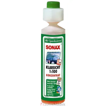 Směs do ostřikovače SONAX Letní kapalina do ostřikovačů - koncentrát 1:100 250 ml