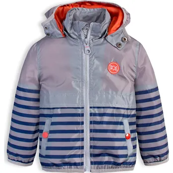 Kojenecká bunda Dětská šusťáková bunda LEMON BERET STAR šedá Velikost: 68