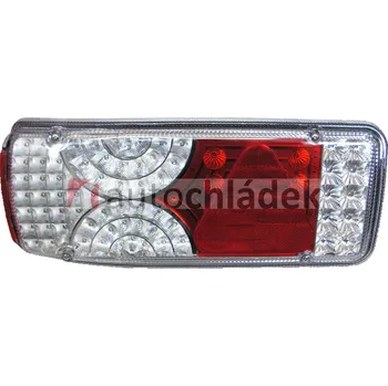 Zadní světlomet Svítilna zadní LED bílá s trojúhelníkem levá