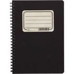 Kroužkový blok RETRO A5, čtvereček, 50 listů