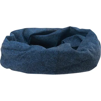 Nákrčník Šátek Hitec tunel TEMI BLUE DENIM PRINT ONE SIZE