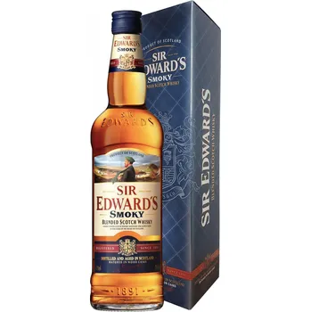 Whisky Sir Edward's Smoky Blended Scotch Whisky 40 % 0,7 l dárkové balení