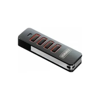 Dálkový ovladač Dálkový ovladač čtyřkanálový SOMMER Pearl (provedení černá/červená)