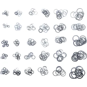 Nářadí pro automobil BGS Podložky těsnící hliníkové,300 kusů sada