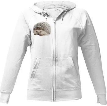 Pánská mikina Mikina na zip unisex s potiskem Ježek pánské