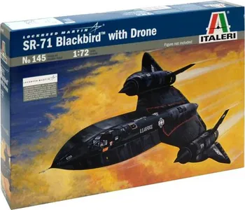 Plastikový model Italeri SR-71 Blackbird with Drone 1:72