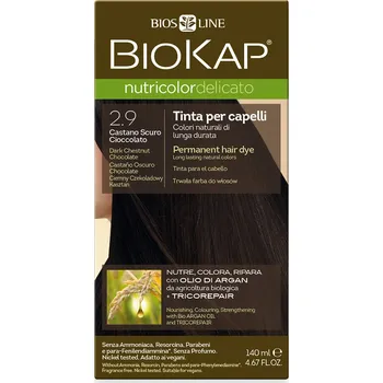 Biosline Biokap Nutricolor Delicato 140 ml, 2.90 kaštanovo čokoládová tmavá