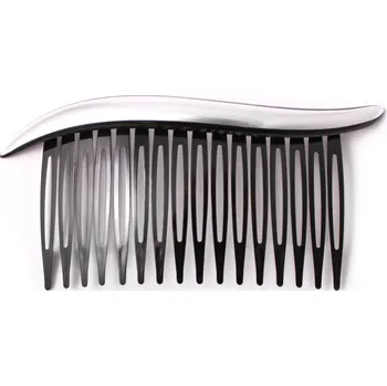 Ozdoba do vlasů Hřebínek se stříbrnou vlnkou