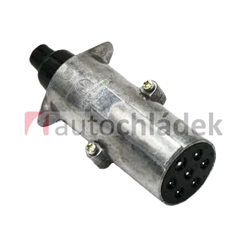 Elektrická zásuvka Zástrčka 7-pólová 24V ISO 1185 Al