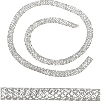 Materiál na výrobu šperku Krajkový ocelový řetízek - 1m - 3mm